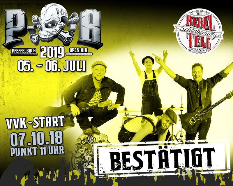 Pfeffelbach Open Air POA 2019 The Rebel Tell Band